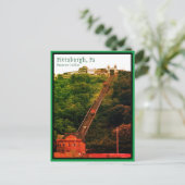 Postcard Pittsburgh-Incline-Colorful-Foto Postkarte (Stehend Vorderseite)