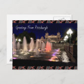 Postcard-Pittsburgh-Vergnügungspark Postkarte (Vorne/Hinten)