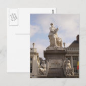 Postcard Pl. de Brouckere, Brüssel Postkarte (Vorne/Hinten)
