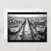 Postcard-Places-Paris Postkarte (Vorne/Hinten)