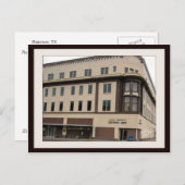 Postcard-Plainview TX Courthouse Anhang Gebäude Postkarte (Vorne/Hinten)