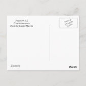 Postcard-Plainview TX Courthouse Anhang Gebäude Postkarte (Rückseite)