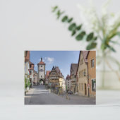 Postcard Plönlein Place, Rothenburg, Deutschland Postkarte (Stehend Vorderseite)