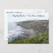Postcard Point Fermin Park North San Pedro CA Postkarte (Vorne/Hinten)
