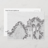 Postcard - Point Vicente Lighthouse to Color Postkarte (Vorne/Hinten)