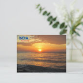 Postcard - Pondicherry - Indien Feiertagspostkarte (Stehend Vorderseite)