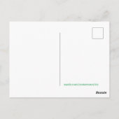 Postcard Postkarte (Rückseite)