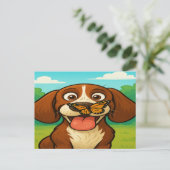 Postcard postkarte (Stehend Vorderseite)