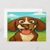 Postcard postkarte (Vorne/Hinten)