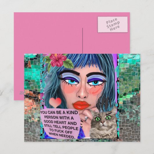 Postcard Postkarte (Vorne/Hinten)