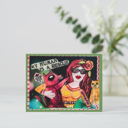 Postcard Postkarte (Stehend Vorderseite)