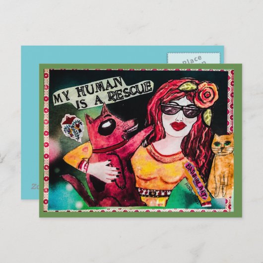 Postcard Postkarte (Vorne/Hinten)