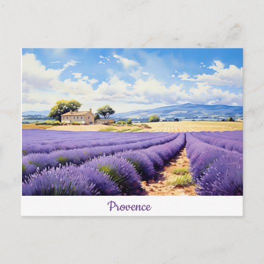 Postcard Provence Postkarte (Vorderseite)
