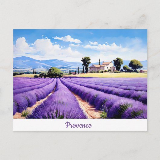 Postcard Provence Postkarte (Vorderseite)