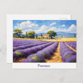 Postcard Provence Postkarte (Vorne/Hinten)