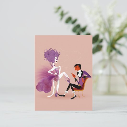 Postcard Pussycat & Devil Ep1 Postkarte (Stehend Vorderseite)