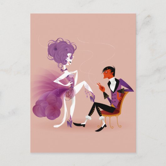 Postcard Pussycat & Devil Ep1 Postkarte (Vorderseite)