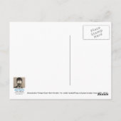 Postcard Reproduction Vintage Poster Houdin Postkarte (Rückseite)