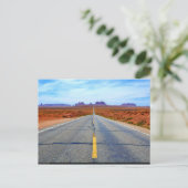 Postcard Road to Monument Valley , Utah, USA Postkarte (Stehend Vorderseite)
