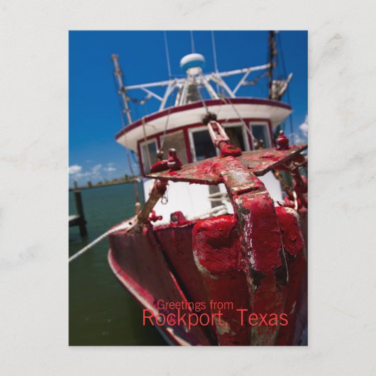 Postcard - Rockport, Texas Postkarte (Vorderseite)