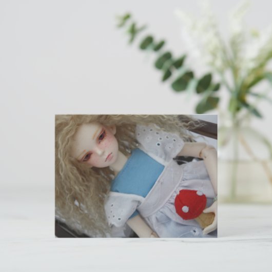 Postcard Rowansworld Alice Postkarte (Stehend Vorderseite)