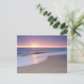 PostCard: Ruhige Strandwellen. Algarve Postkarte (Stehend Vorderseite)