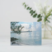 POSTCARD, "RUM POINT PIER, GRAND CAYMAN" POSTKARTE (Stehend Vorderseite)