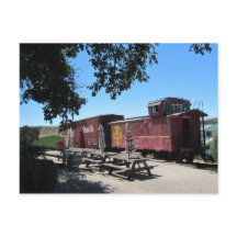 Postcard: Santa Fe Train At Pomar Junction