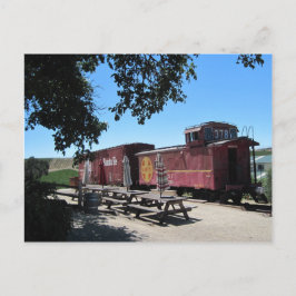 Postcard: Santa Fe Train At Pomar Junction Postkarte