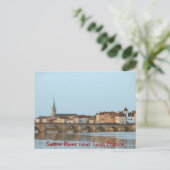 POSTCARD - Saone bei Lyon Frankreich Postkarte (Stehend Vorderseite)