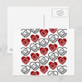 Postcard - SCC Rot & Schwarz Postkarte (Vorne/Hinten)