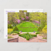 POSTCARD, "SCHÖNES KINGWOOD CENTER & GARDENS" POSTKARTE (Vorne/Hinten)