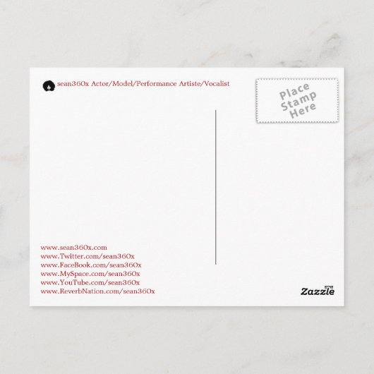 PostCard sean360x BE Postkarte (Rückseite)