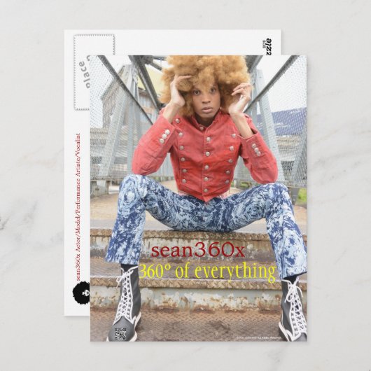 PostCard sean360x Indie Postkarte (Vorne/Hinten)