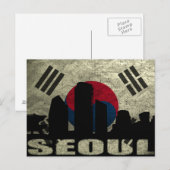 Postcard Seoul Postkarte (Vorne/Hinten)