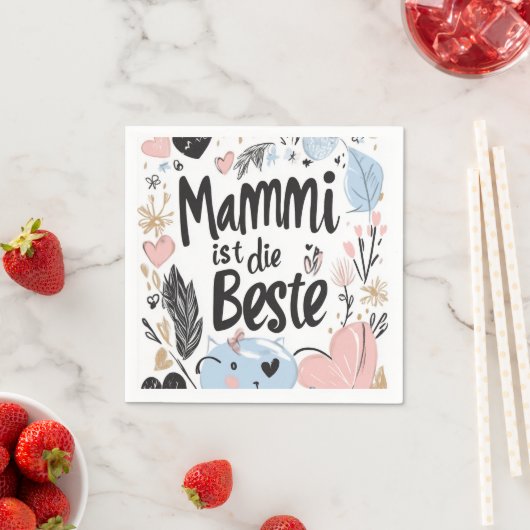 Postcard Serviette (Beispiel)