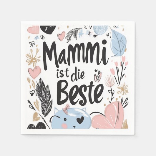 Postcard Serviette (Vorderseite)