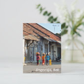 Postcard Singaraja Bali Indonesien Balinese Frauen Postkarte (Stehend Vorderseite)
