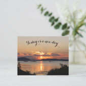 Postcard Soluppgång Postkarte (Stehend Vorderseite)