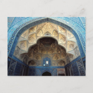 Postcard South iwan, Jameh Moschee, Isfahan, Iran Postkarte