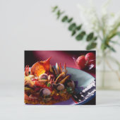 POSTCARD SPANISH PAELLA POSTKARTE (Stehend Vorderseite)