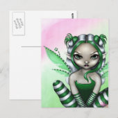 Postcard "Spearmint Sprite" Postkarte (Vorne/Hinten)