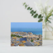 Postcard St. Ives Landscape, Cornwall, Vereinigtes Postkarte (Stehend Vorderseite)