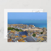 Postcard St. Ives Landscape, Cornwall, Vereinigtes Postkarte (Vorne/Hinten)