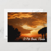 Postcard - St Pete Beach Sunset - Individuell Postkarte (Vorne/Hinten)