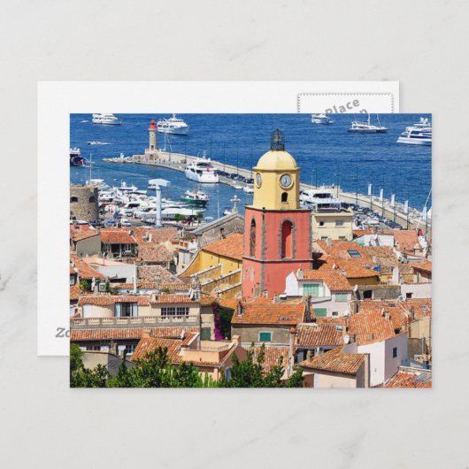 Postcard St Tropez, Var, Frankreich Postkarte (Vorne/Hinten)
