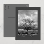 Postcard - "Storm Clouds" von Joanne Coyle Postkarte (Vorne/Hinten)