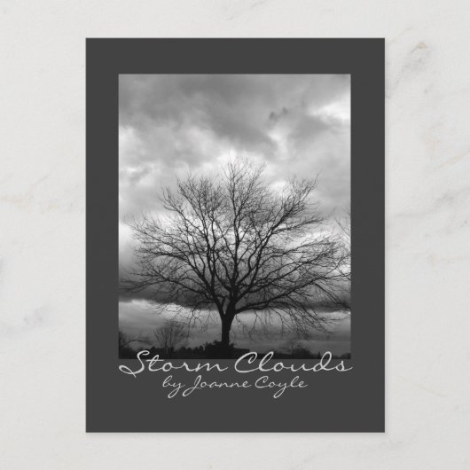 Postcard - "Storm Clouds" von Joanne Coyle Postkarte (Vorderseite)