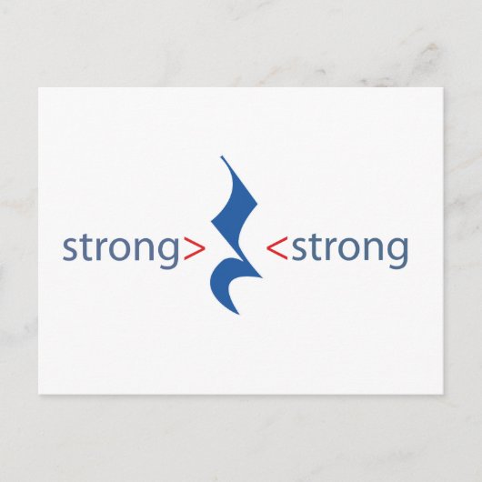 Postcard strong>Kwart rust<stark Postkarte (Vorderseite)