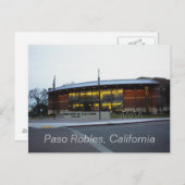 Postcard: Superior Court, Paso Robles, Kalifornien Postkarte (Vorne/Hinten)